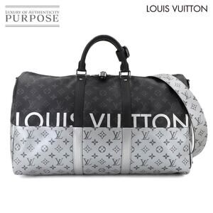 Louis Vuitton Eclipse Black Split Keepall Bandouliere Shoulder Bag